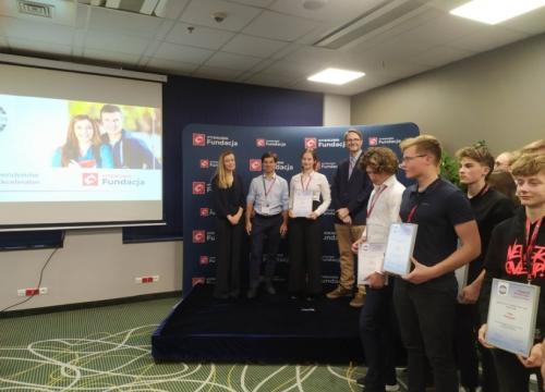 Damian, Dominik i Przemek w Warszawie