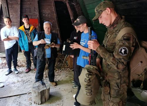 Letni obóz klas policyjnychz