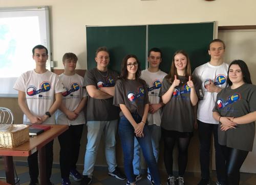 Wizyta w zsme ucziów klas 8