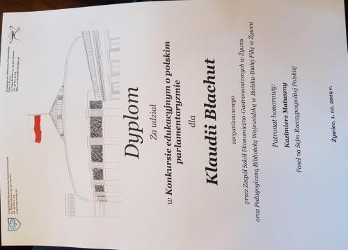 Konkurs wiedzy o „polskim parlamentaryzmie”