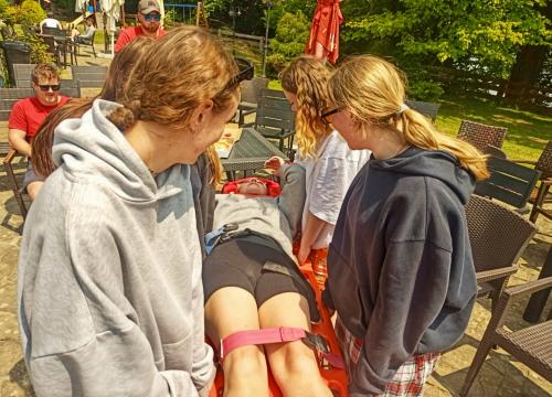 Letni obóz klas policyjnychz