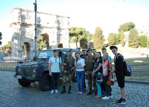 Włochy Gargano (Vieste), Rzym 2015