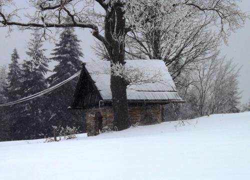 Trekking pod łamaną skałę