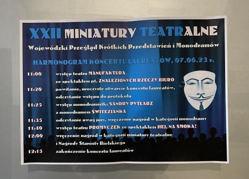  XXII MINIATURY TEATRALNE