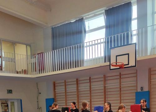 Pokaz sztuk walki klas policyjnych