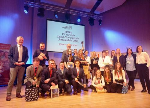 Siła słów, czyli zwycięstwo Mechanika w Konkursie Debat Oksfordzkich Podbeskidzie!