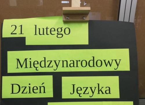 21 luty Dzień Języka Ojczystego