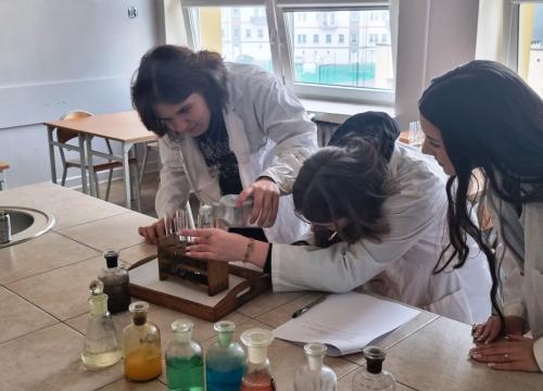 Warsztaty matematyczno - przyrodnicze dla ósmoklasistów