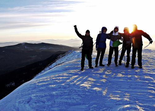 To jest poranek! Babia Góra o wschodzie