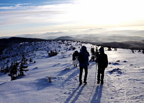 To jest poranek! Babia Góra o wschodzie