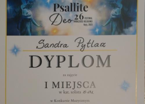 I miejsce dla Sandry