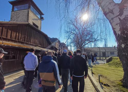 W80tą rocznicę w Auschwitz