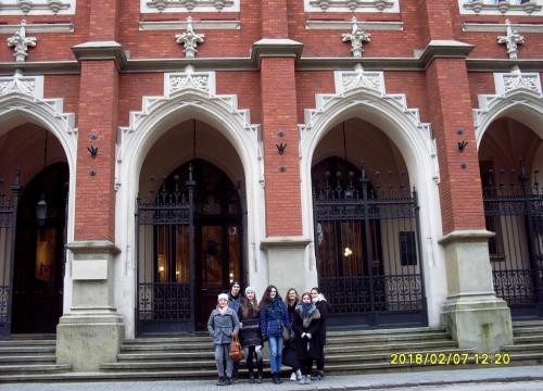 wizyta w mieście królow 15.02.2018