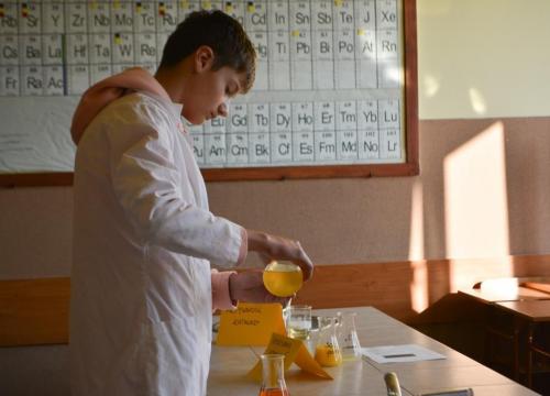 Warsztaty matematyczno  - przyrodnicze 