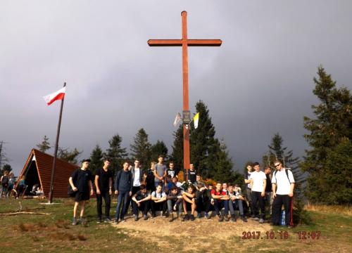 Klasa 1eT na pierwszej wycieczce…