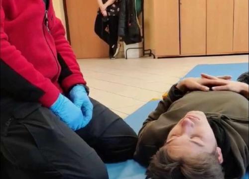 Klasy policyjne z wizytą w Szkole Policji w Katowicach