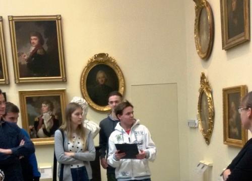 Lekcja w Sukiennicach marzec 2018