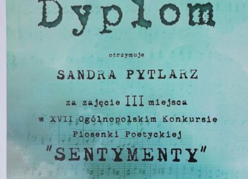 XVII Ogólnoplski Konkurs Piosenki Poetyckiej SENTYMENTY