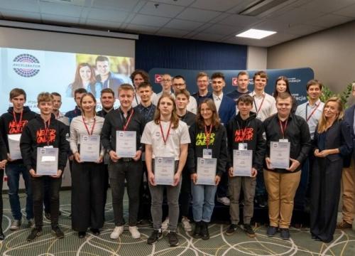 Damian, Dominik i Przemek w Warszawie