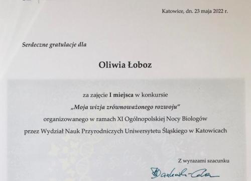 Konkurs w ramach XI Nocy Biologów