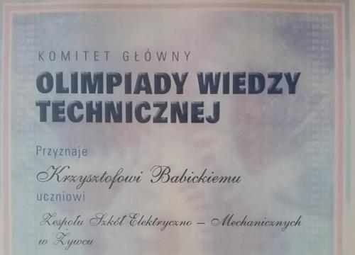 Olimpiada Wiedzy Technicznej