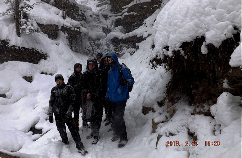 „Zbójnickim traktem”, czyli zimowe zmagania w Zawoi