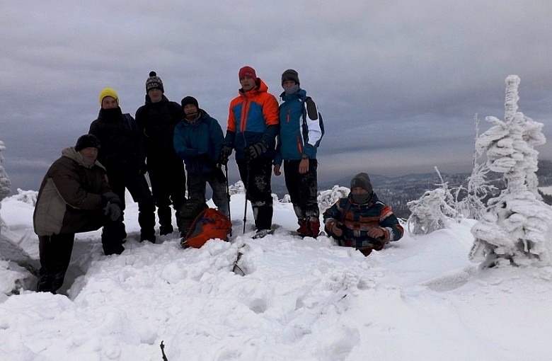 3 x 900 m n.p.m., czyli zimowy trekking pod Łamaną Skałą