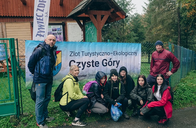 Młodzież z „Mechanika” na XXIV Zlocie Turystyczno-Ekologicznym „Czyste Góry”.