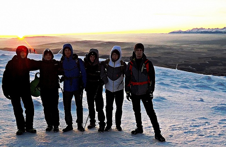 To jest poranek!Babia Góra o wschodzie